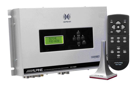 Автомобильный аудиопроцессор Alpine PXE-H650